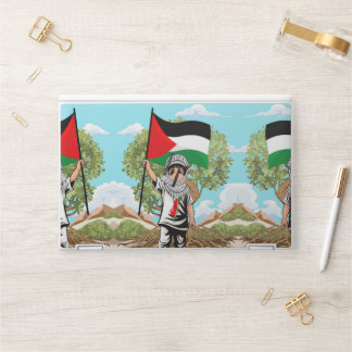 Child with Keffiyeh Palestine Flag HP Laptop Skin