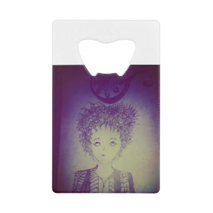 Child wonder credit card bottle opener