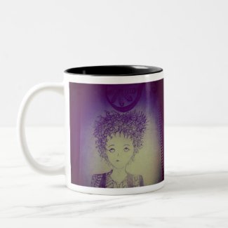 Child wonder Two-Tone coffee mug