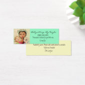 Childcare/Babysitting Card (Desk)