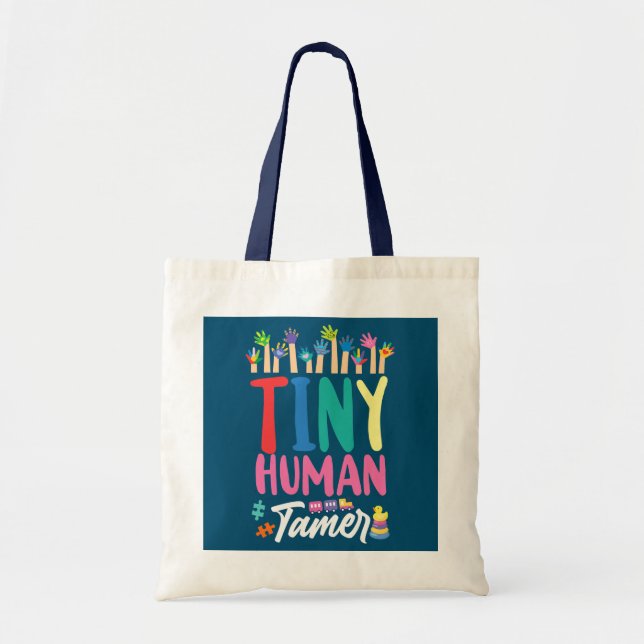 Childcare Daycare Provider Teacher Babysitter Tote Bag (Front)