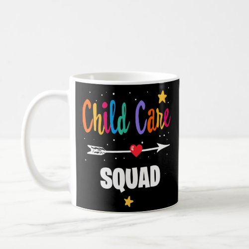 Childcare Squad Director Daycare School Provider T Coffee Mug