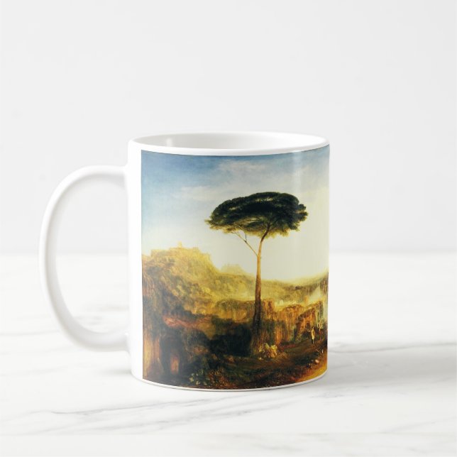 Childe Harold's Pilgrimage by Joseph Turner Coffee Mug (Left)