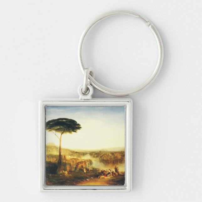 Childe Harold's Pilgrimage by Joseph Turner Keychain (Front)