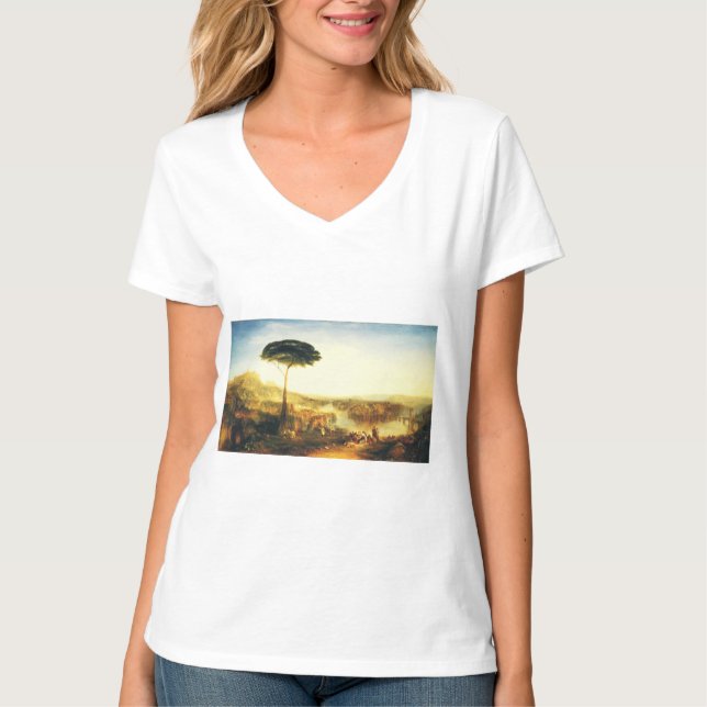 Childe Harold's Pilgrimage by Joseph Turner T-Shirt (Front)