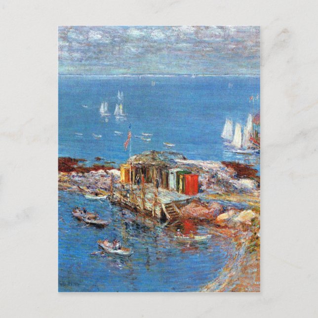 Childe Hassam - Afternoon in August Appledore Postcard (Front)