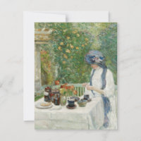 Childe Hassam - French Tea Garden