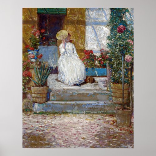 Childe Hassam In the Sun Poster