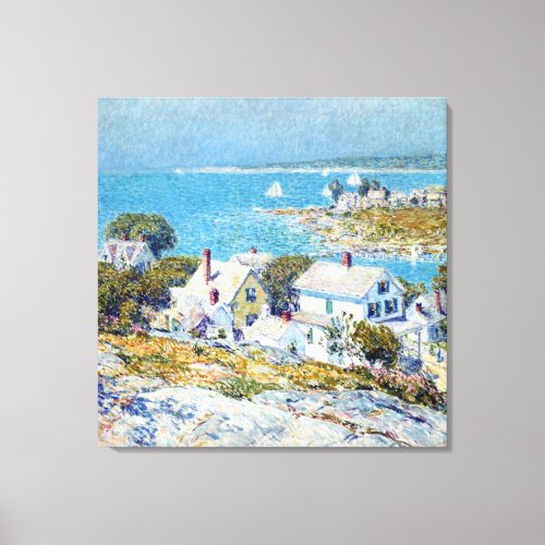 Childe Hassam New England Headlands Canvas Print