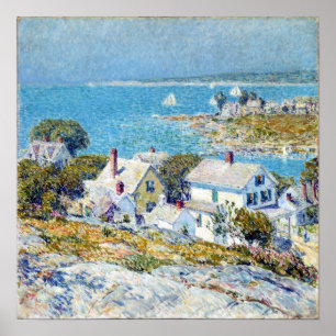 Childe Hassam New England Headlands Poster