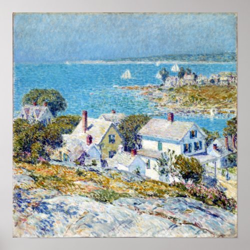 Childe Hassam New England Headlands Poster