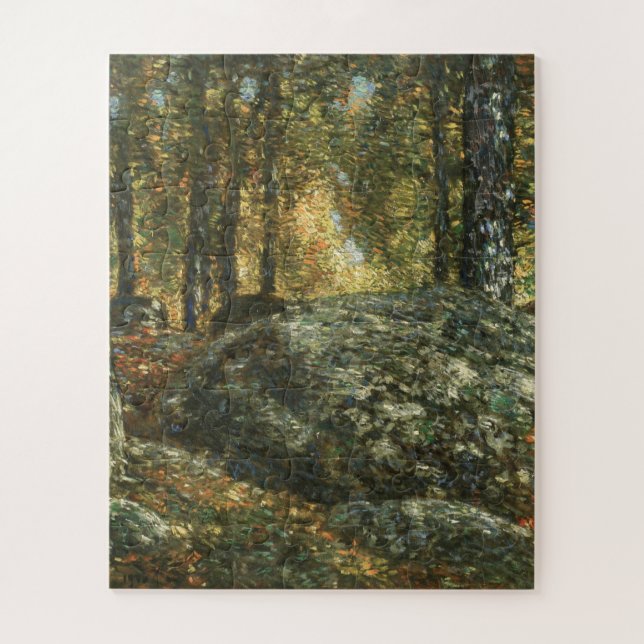Childe Hassam - The Jewel Box, Old Lyme Jigsaw Puzzle (Vertical)