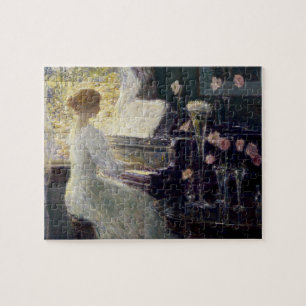 Childe Hassam - The Sonata Jigsaw Puzzle