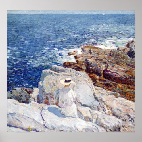 Childe Hassam The South Ledges Appledore Poster