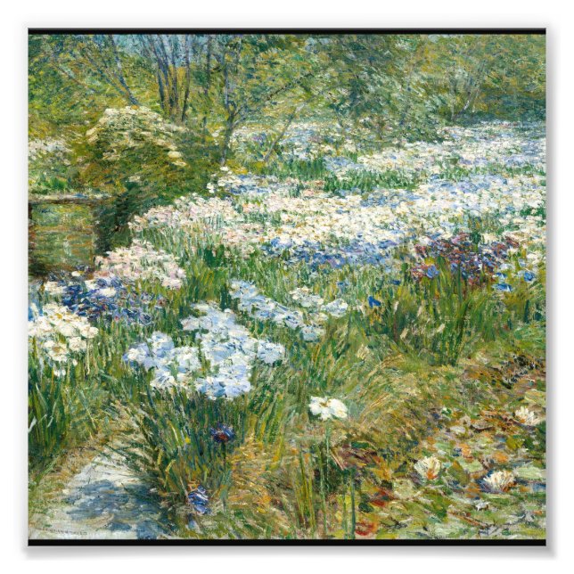 Childe Hassam - The Water Garden Photo Print (Front)