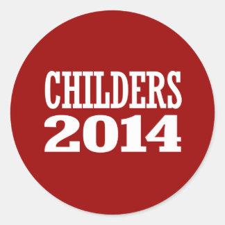 CHILDERS 2014 CLASSIC ROUND STICKER