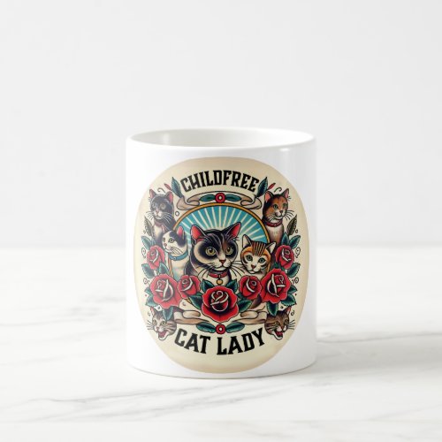 Childfree Cat Lady Mug