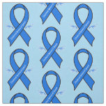 Childhood Apraxia of Speech Ribbon with Wings Fabric