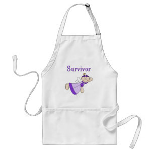 Childhood Cancer Adult Apron
