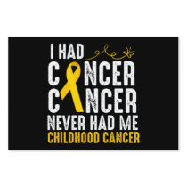 Childhood Cancer Apparel for Childhood Cancer  Sign