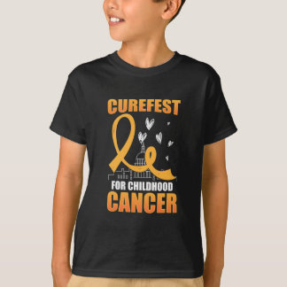 Childhood Cancer Awareness Around World 1   T-Shirt