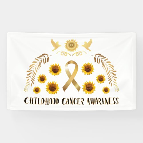 Childhood Cancer Awareness Banner