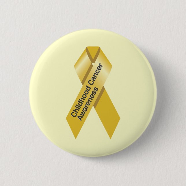 Childhood Cancer Awareness Button (Front)