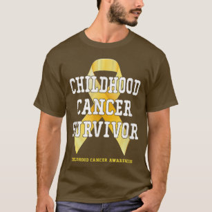 Childhood Cancer Awareness Cancer Survivor 249 T-Shirt