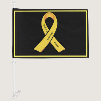 Childhood Cancer Awareness  Car Flag