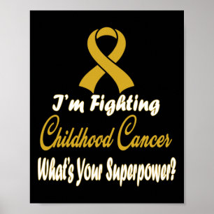 Childhood Cancer Awareness Childhood Cancer Awar Poster
