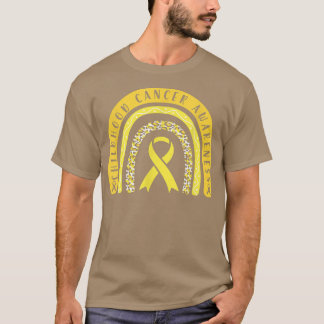 Childhood Cancer Awareness Costume Peace Love Cure T-Shirt