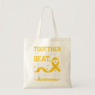 Childhood Cancer Awareness Gift Together We Can Be Tote Bag