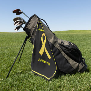 Childhood Cancer Awareness Golf Towel