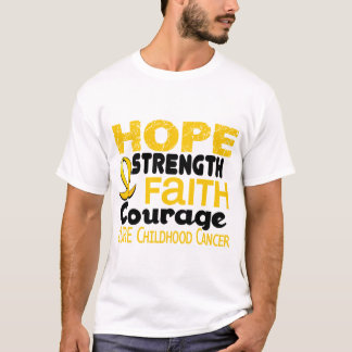 Childhood Cancer Awareness HOPE 3 T-Shirt