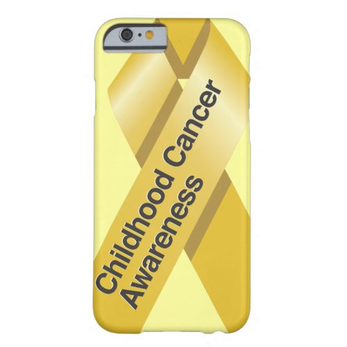 Childhood Cancer Awareness iPhone 6 case