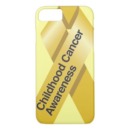 Childhood Cancer Awareness iPhone 7 case