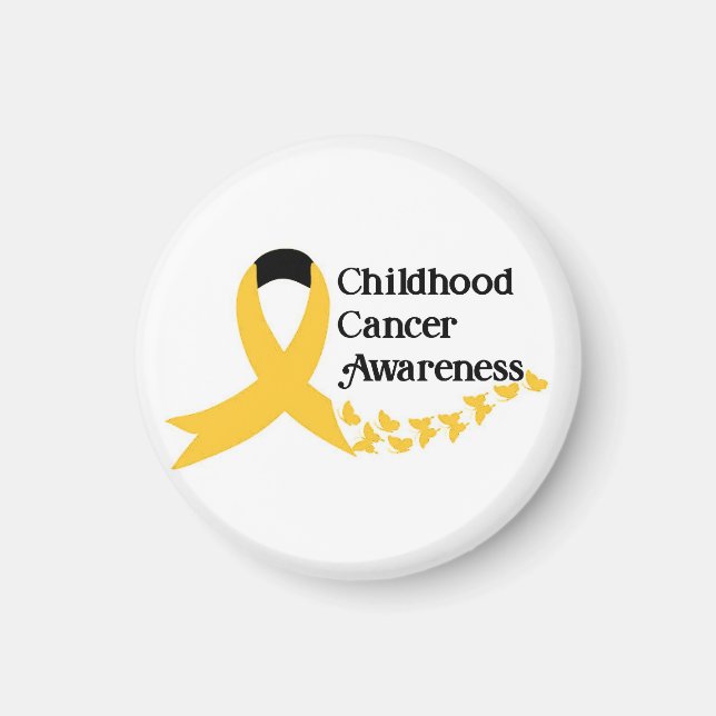 Childhood Cancer Awareness Magnet (Front)