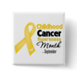 Childhood Cancer Awareness Month Button