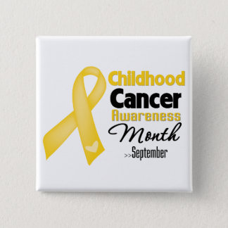 Childhood Cancer Awareness Month Button
