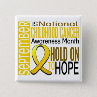 Childhood Cancer Awareness Month Ribbon I2 1.4 Pinback Button