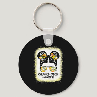 Childhood Cancer Awareness  My SON Warrior Tee Keychain