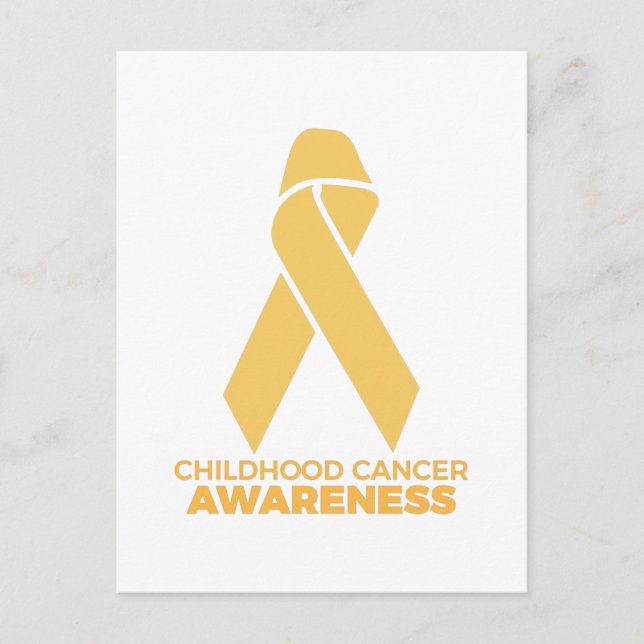 Childhood Cancer Awareness Postcard (Front)