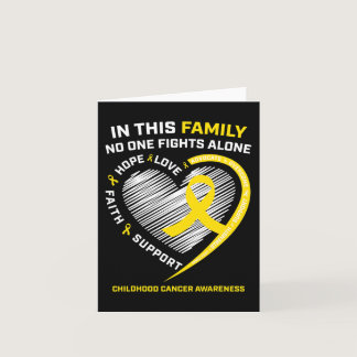 Childhood Cancer Awareness Products Gifts Boys Gir Card