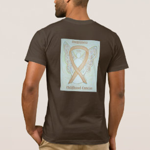 Childhood Cancer Awareness Ribbon Angel Shirts