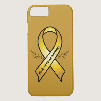 Childhood Cancer Awareness Ribbon iPhone 8/7 Case