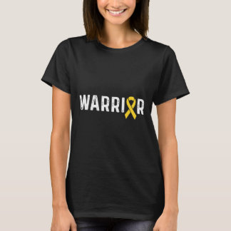 Childhood Cancer Awareness Ribbon Warrior T-Shirt