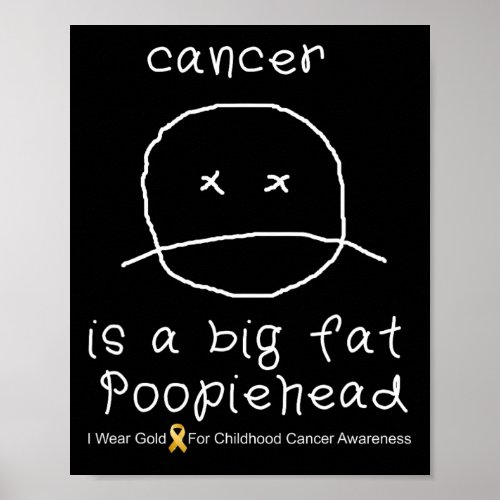 Childhood Cancer Awareness Shirt Fighters  Surviv Poster