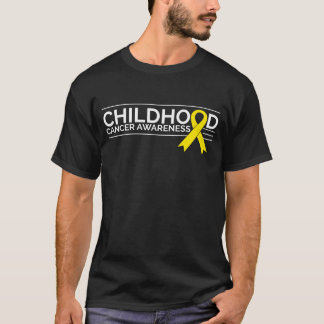 Childhood Cancer Awareness Shirt with Ribbon