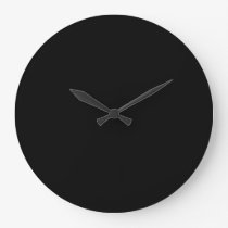 Childhood Cancer Awareness Shirts In September We  Large Clock