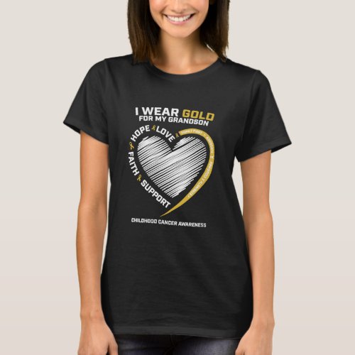 Childhood Cancer Awareness T_Shirt